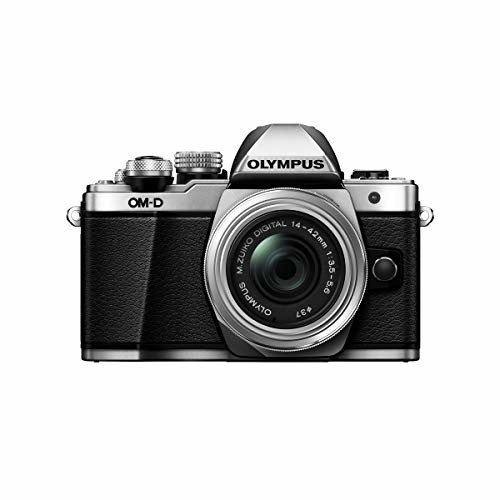 Olympus OM-D E-M10 Mark II Mirrorless Digital Camera with 14-42mm EZ Lens (Silver)