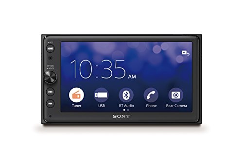 Sony XAV-AX100 6.4″ Media Receiver w/Bluetooth USB Playback Apple Car Play (Renewed)