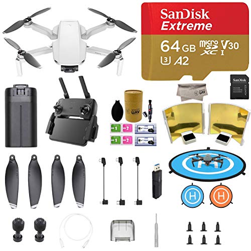 2019 DJI Mavic Mini Done Comes 64GB Micro SD, Landing Pad (CP.MA.00000120.01)