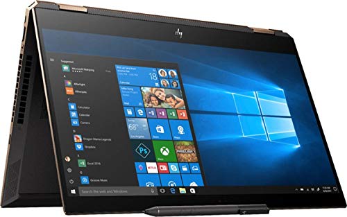 2019 HP Spectre x360 15.6″ 4K Ultra HD Touchscreen 2-in-1 Laptop Computer: 10th Gen Intel Quad-Core i7 10510U up to 4.9GHz, 16GB DDR4 RAM, 512GB PCIe SSD + 32GB Optane, GeForce MX250 2GB, Windows 10