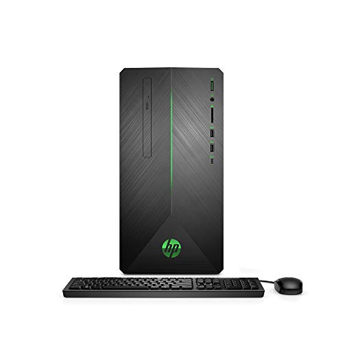 HP Pavilion Gaming Desktop Core i5-9400F, GeForce GTX 1660 Ti 6GB GDDR6, 16GB RAM, 256GB SSD+1TB HDD, Hexa-Core up to 4.10 GHz, RJ-45 LAN, USB-C, Bluetooth, Wi-Fi, DVD-RW, Win 10