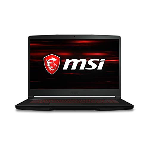 MSI GF63 THIN 9RCX-818 15.6″ Gaming Laptop, Thin Bezel, Intel Core i7-9750H, NVIDIA GeForce GTX 1050 Ti, 8GB, 256GB NVMe SSD