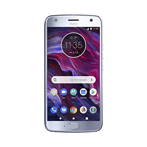 Motorola Moto X4 Factory Unlocked Phone – 64GB – 5.2″ – Sterling Blue (U.S Warranty)
