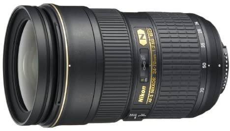 Nikon AF-S FX NIKKOR 24-70mm f/2.8G ED Zoom Lens with Auto Focus for Nikon DSLR Cameras (Renewed)