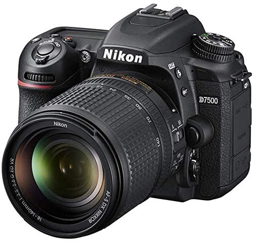 Nikon D7500 Dual Zoom Lens kit (Renewed)
