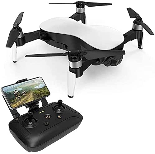ZRY Drone, Foldable GPS Drone with 4K Camera for Adults and Beginners, 5G WiFi FPV RC Quadcopter, GPS Return Home, Altitude Setting, Optical Flow Positioning, Brushless Motors with Case