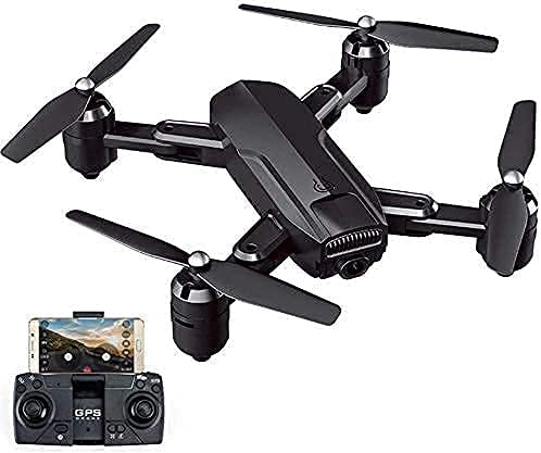 ZRY Drones,Drone with Camera HD FPV RC Wi-Fi Live Video Feed 5Ghz Altitude Hold, One Key Start, Intelligent Battery for Children and Beginners(Black)
