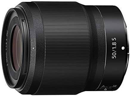 Nikon Nikkor Z 50MM F/1.8 S Full Size Lens for Nikon Z S Series FX/35mm Black [Nital Card: 4 Year Warranty]