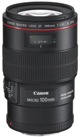 Canon EF 100mm f/2.8L IS USM Macro Lens for Canon Digital SLR Cameras - International Version (No Warranty)