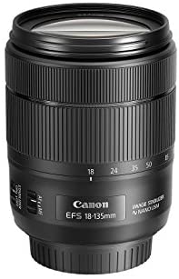 Canon EF-S 18-135mm f/3.5-5.6 Image Stabilization USM Lens (Black)