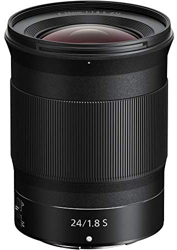 Nikon 20080 NIKKOR Z 24mm f/1.8 S Wide Angle Prime Lens for Z-Mount Mirrorless Camera - (Renewed)