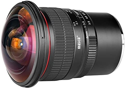MEKE Meike 8mm f/3.5 Fisheye Lens for Fujifilm X Mount Mirrorless APS-C Camera X-Pro2 X-E3 X-T1 X-T2 X-T10 X-T20 X-A2 X-E2 X-E2s