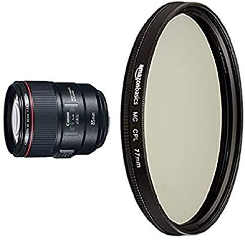 Canon EF 85mm f/1.4L with Circular Polarizer Lens