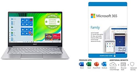 Acer Swift 3 Thin & Light Laptop, 14