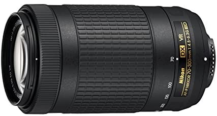 Nikon CRTNK70300KRB 70-300mm f/4.5-6.3G VR DX AF-P ED Zoom-NIKKOR Lens - (Renewed)