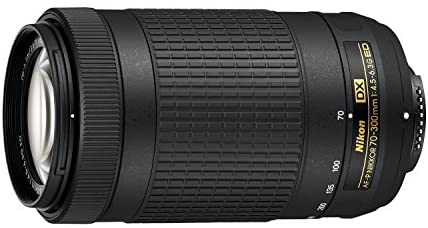 Nikon 70-300mm f/4.5-6.3G DX AF-P ED Zoom-Nikkor Lens - (Renewed)
