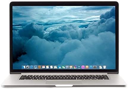 Apple MacBook Pro Mgxa2ll/a 15in - Intel Core i7-4770HQ 2.2GHz, 16GB RAM, 256GB SSD, Intel Iris 5200 Pro Graphics , Retina Display, Mac OS X 10.9.4 - Silver (Renewed)