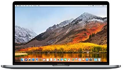 Apple 15.4in MacBook Pro Laptop (Retina, Touch Bar, 2.2GHz 6-Core Intel Core i7, 16GB RAM, 256GB SSD Storage) Space Gray (MR932LL/A) (2018 Model) (Renewed)
