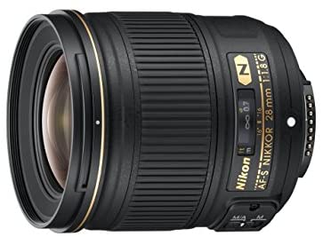 Nikon AF FX NIKKOR 28mm f/1.8G Compact Wide-angle Prime Lens with Auto Focus for Nikon DSLR Cameras (Renewed)
