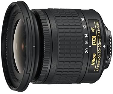 Nikon AF-P DX 10-20mm f/4.5-5.6G VR Lens, Black [Nital Card: -