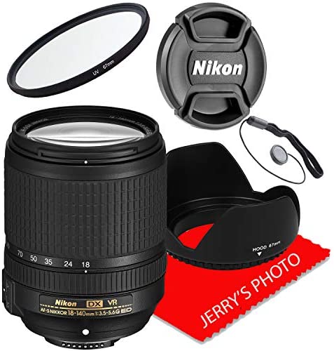 Nikon AF-S DX NIKKOR 18-140mm f/3.5-5.6G ED VR Lens (White Box)