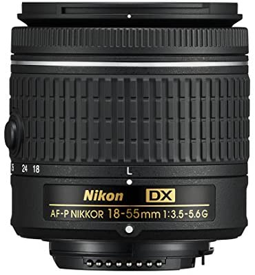 Nikon AF-P DX NIKKOR 18-55mm f/3.5-5.6G Lens for Nikon DSLR Cameras