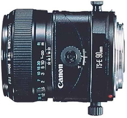 Canon TS-E 90mm f/2.8 Tilt Shift Lens for Canon SLR Cameras (Certified Refurbished)