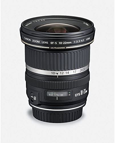 Canon EF-S 10-22mm f/3.5-4.5 USM SLR Lens for EOS Digital SLRs (Certified Refurbished)