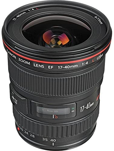 Canon EF 17-40mm F/4 L USM Lens 8806A002 - (Renewed)