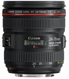 Canon EF 24-70mm f/4.0L IS USM Standard Zoom Lens - 6313B002
