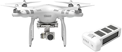 DJI Phantom 3 Advanced Quadcopter Drone Bundle with Extra Battery