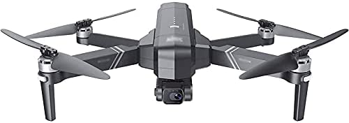 KKMUYBVDG Drone with Camera Folding Drone with 720P HD Camera FPV WiFi RC Quadcopter with Voice Control Gesture Control Ballistic Flight Circle Flight F11 Pro Anti-Shake Gimbal 3000M Remote Contro