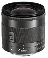 Canon EF-M 11-22mm f/4-5.6 STM Lens, Black - 7568B002