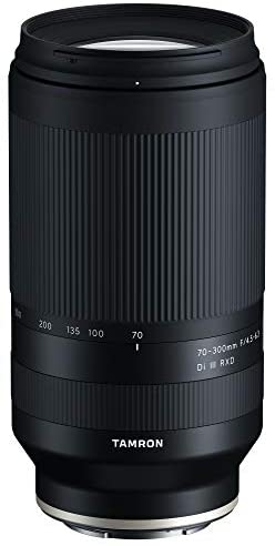Tamron 70-300mm F/4.5-6.3 Di III RXD for Sony Mirrorless Full Frame/APS-C E-Mount (Tamron 6 Year Limited USA Warranty), Black