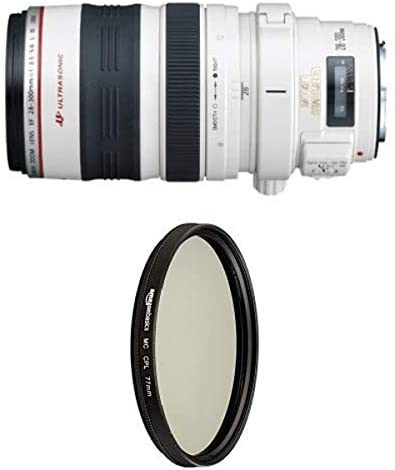 Canon EF 28-300mm f/3.5-5.6L IS USM Lens With Circular Polarizer Lens - 77 mm