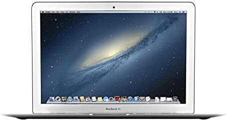 Apple MacBook Air MC965LL/A 13.3-Inch Laptop - 128 GB SSD, 4 GB RAM, 1.7 GHz Intel Core i5 Dual Core Processor, Mac OS X (, Good Condition)(Refurbished)