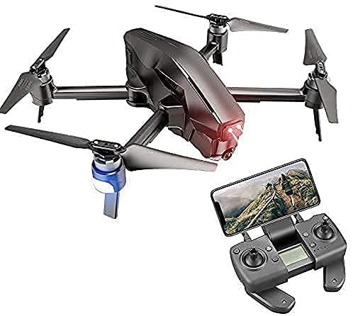 KKMUYBVDG Drones with Camera for Adults 4K UHD Camera Live Video 30 Mins Flight Time with GPS Return Home Brushless Three Batteries Can Last for 90 Minutes