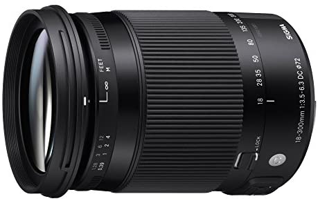 Sigma 18-300mm F3.5-6.3 Contemporary DC Macro OS HSM Lens for Sigma