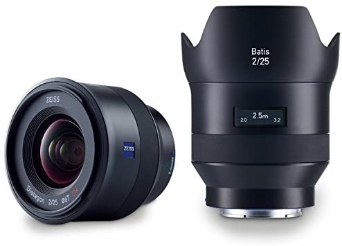 Zeiss Batis 2/25 Wide-Angle Camera Lens for Sony E-Mount Mirrorless Cameras