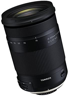Tamron 18-400mm F/3.5-6.3 DI-II VC HLD All-in-One Zoom for Nikon APS-C Digital SLR Cameras (Renewed)