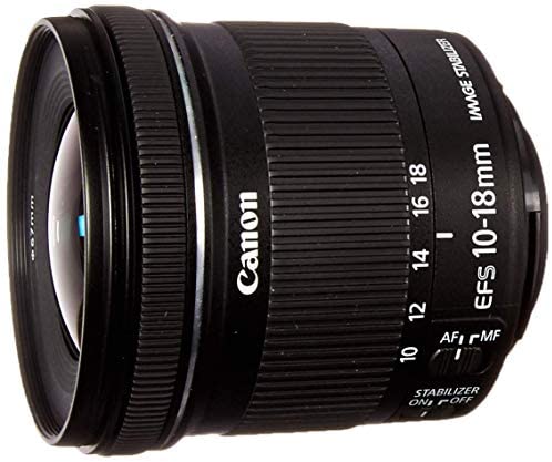Canon EF-S 10-18mm f/4.5-5.6 is STM Lens for Canon DSLR Cameras (US Model) (Renewed)