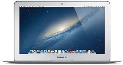 Apple MD711LL/A MacBook Air 11.6-Inch Laptop (1.3GHz Intel Core i5 Dual-Core, 4GB RAM, 128GB SSD, Wi-Fi, Bluetooth 4.0) (Renewed)