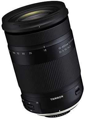Tamron 18-400mm F/3.5-6.3 DI-II VC HLD All-In-One Zoom For Nikon APS-C Digital SLR Cameras (6 Year Limited USA Warranty)