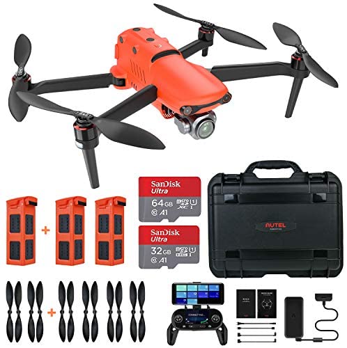 Autel Robotics EVO 2 Pro Drone 6K HDR Video Rugged Bundle, Version 2, No Geo-Fencing (2022 Newest Fly More Combo)