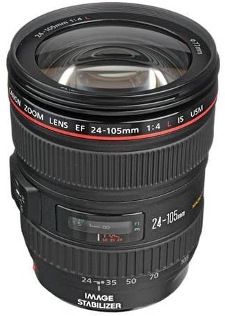 Canon EF 24-105mm f/4L IS USM Zoom Lens - White Box (New) (Bulk Packaging)