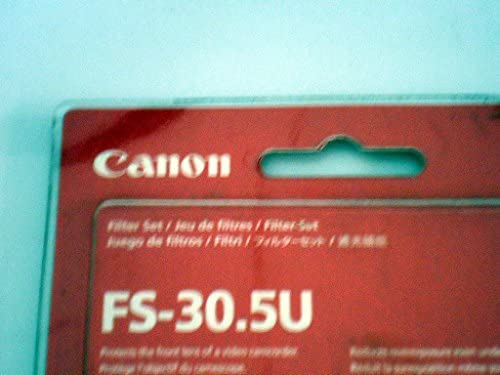 Canon FS30.5U Filter Set Neutral Density & Lens Protector for Optura 400/500 and ZR 80/85