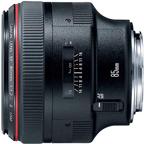 Canon EF 85mm f1.2L II USM Lens for Canon DSLR Cameras – Fixed (Renewed) Canon EF 85mm f1.2L II USM Lens for Canon DSLR Cameras - Fixed (Renewed)