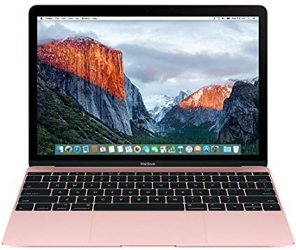Apple MacBook MMGM2LL/A 12-Inch Laptop with Retina Display, Rose Gold, 512 GB (Discontinued by Manufacturer)(Renewed)