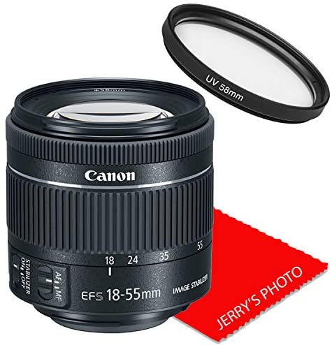 Canon EF-S 18-55mm f/4-5.6 is STM Auto Focus Zoom Lens (White Box)
