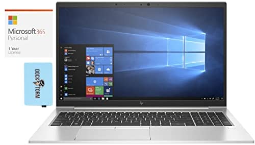 HP EliteBook 855 G7 Home & Business Laptop (AMD Ryzen 7 PRO 4750U 8-Core, 64GB RAM, 8TB PCIe SSD, AMD Radeon Vega, 15.6